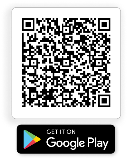 FotoCube Android QR code and Google Play download badge